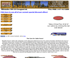 Azresortcabins Com Arizona Cabin Rentals Vacation Rentals In