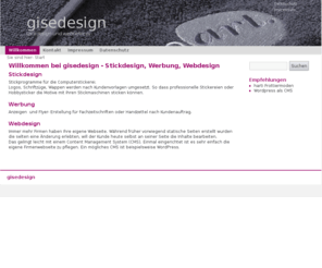 gisedesign.de: gisedesign - internetservices, werbung, webdesign
günstige webseitengestaltung, werbung, internetservices, webdesign