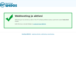 obrabenikovu.com: Webhosting je aktivní
