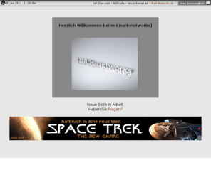 mark-networks.de: mark-networks.de - Global Solutions
Die Homepage von mark-networks bietet aktuelle Informationen zu den Projekten sowie Angebote. Dazu gehören Server, IRC-Addons, Homepages, Design und Webscripte. Ein großes Forum dient als Kommunikationsplattform.