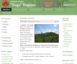 pd-sloga.com: PD Sloga Rogatec
Planinsko društvo Sloga Rogatec, Slovenija