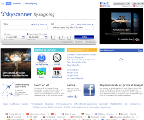 skyscanner.dk: Cheap Flights - Compare Airline Tickets with Skyscanner.com
Skyscanner searches over 600 airlines and 670,000  routes to find cheap flights and airline ticket deals. Book direct, no fees at Skyscanner USA