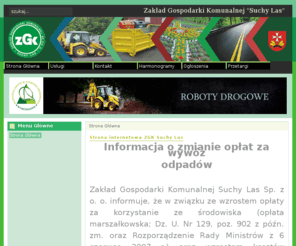 zgksuchylas.eu: Zakład Gospodarki Komunalnej Suchy Las - Strona Główna
Zakład Gospodarki Komunalnej w Suchym Lesie