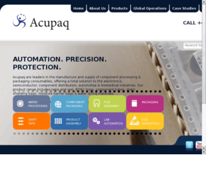 acupaq.net: Precision Component Packaging
Acupaq are leaders in the manufacture and supply of component processing &  packaging consumables, offering a total solution to the electronics, semiconductor, and component distribution industries