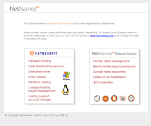 dermafresh.es: The domain DOMAIN is registered by NetNames
