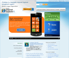 microsoft.hu: Üdvözöljük a Microsoft Magyarország honlapján!
A Microsoft Magyarország kezdőlapja. Amit itt találhat: szoftverek, megoldások, válaszok, letölthető programok, Microsoft hírek.