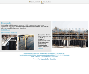 copertureimpermeabilibaroni.com: Baroni Massimo coperture impermeabili - Chiari - Visual site
   La ditta Baroni Massimo nasce nel 2000, ma vanta un'esperienza ventennale nel campo dell'impermeabilizzazione civile e industriale oltre che dell'isolamento termico