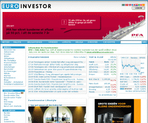 Euroinvestor.dk: EuroInvestor - Aktier, Aktiekurser Og Nyheder P Danske ...