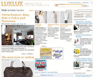 luxlux.pl: LuxLux – Drogie życie jest jak narkotyk
