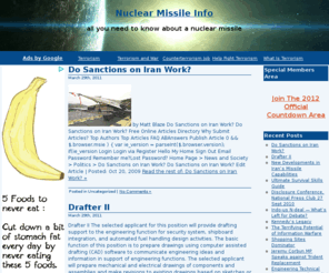 nuclearmissile.net: Nuclear Missile Info
All you need to know about a nuclear missile. Nuclear missiles explained.