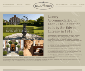 the-salutation.com: The Salutation in Sandwich | Luxury Accommodation in Kent
The Salutation in Sandwich provides the most eloquent luxury accommodation in Kent, perfect for weekend breaks and romantic retreats.