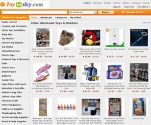 toysinsky.com: Buy China Wholesale Toys & Hobbies at toysinsky.com
Buy high quality china wholesale Toys & Hobbies and other wholesale products directly from reliable Chinese wholesalers on toysinsky.com.