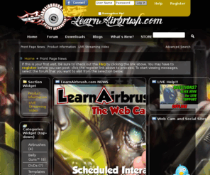 airbrushtutorials.com: LearnAirbrush - An Artist's Resource Center hosted by Mike Learn - The Front Page
Artist's Resources from Mike Learn