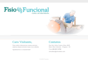 clinicafisio.com: Fisio Funcional | Clínica de Fisioterapia e Reabilitação Física em Chapecó
Fisio Funcional | Clínica de Fisioterapia e Reabilitação Física em Chapecó