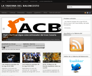 latabernadelbaloncesto.com: La Taberna del Baloncesto | La web para hablar de la ACB
La web para hablar de la ACB