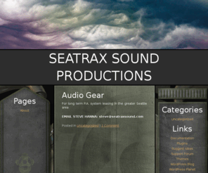 seatraxsound.com: SeaTrax Sound Productions                                         | We Bring The Sound
