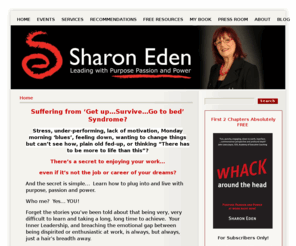 sharoneden.biz: Sharon Eden Inner Leadership
