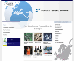 Toyota tsusho europe sa belgium