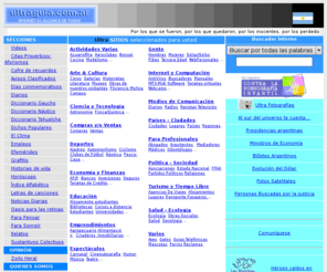 ultraguia.com.ar: Ultraguia
seleccion y clasificacion de sitios web 