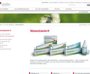 venostasin.info: Venostasin® - Astellas Pharma GmbH
