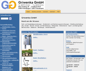 griwenka.com: Griwenka GmbH - Griwenka GmbH
Einrichtungen und Geräte für die Sicherheit auf allen Straßen