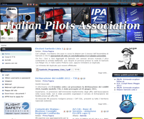 ipaorg.it: Home Page Italian Pilots Association
IPA Italian Pilots Association