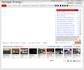 senegalenergy.com: Senegal Energy
Senegal Energy on WN Network delivers the latest Videos and Editable pages for News & Events, including Entertainment, Music, Sports, Science and more, Sign up and share your playlists.