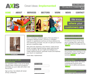 spencerfox.org: Axis Communications - Great Ideas: Implemented
Axis Communication - Inspiration, perspiration and plent of stimulating conversation...