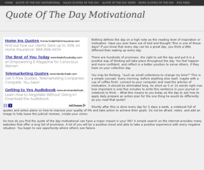 quoteofthedaymotivational.com: Quote Of The Day Motivational
Nothing defines the day on a high note as the reading level of inspiration or motivation. Have you ever been out of bed and thought 