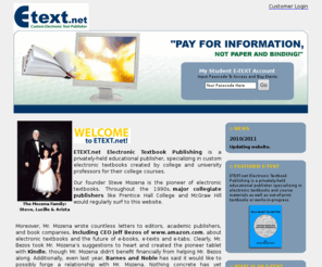 unitext.net: eText - Custom Electronic Text Publisher
