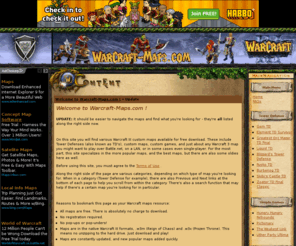 warcraft-maps.com: Welcome to Warcraft-Maps.com !
Warcraft-Maps.com - Free map downloads for Warcraft III RoC and TFT.