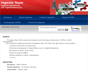 jkens.com: Ingenia Services
Home Page