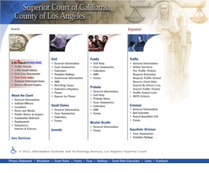 lasuperiorcourt.org: Superior Court of California - County of Los Angeles
