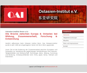 ostasien-institut.com: ostasien-institut.de
Joomla! - dynamische Portal-Engine und Content-Management-System