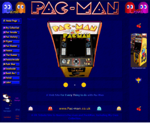 pac-man.co.uk: Pac-Man UK
A UK Tribute Site to Namco's Pac-man(PuckMan).Including My Pac-man Collection.