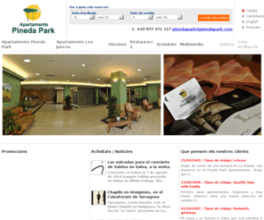 pinedapark.com: Apartaments PinedaPark, La pineda, Salou, Tarragona, Playa, Hoteles en la Pineda, Turismo en la pineda, turismo familiar
Alojamientos Vacacionales totalmente equipados en un lugar perfecto para la familia; La Pineda Playa.Nuestros apartamentos turísticos son ideales para familias con niños y grupos de amigos que quieran un poco de independencia durante sus vacaciones. En Pineda Park los amantes del sol y la playa disfrutaran de instalaciones privadas y de un entorno seguro para los niños.