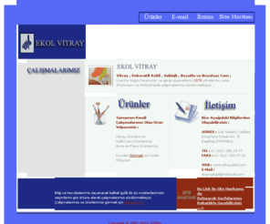 vitrayekol.com: EKOL VİTRAY ( www.vitrayekol.com )
Ekol Vitray Cam Ürünleri, Dekoratif Asitli , Sablajlı , Tiffany , Boyutlu ve Boyutsuz Cam üzerine özgün tasarımlar hazırlanmaktadır .