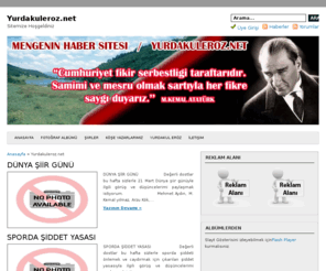 yurdakuleroz.net: Yurdakuleroz.net | Sitemize Hoşgeldiniz
