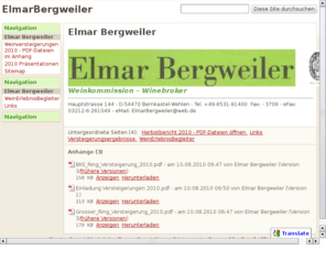 elmarbergweiler.com: wllkommen beir elmarbergweiler.com
Kurzbeschreibung