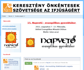 koszi.net: Keresztny nkntesek Szvetsge az Ifjsgrt
