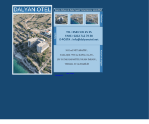 dalyanotel.net: DALYAN OTEL
ÇEŞME DALYAN DA KABA İNŞAATI TAMAMLANMIŞ SATILIK OTEL