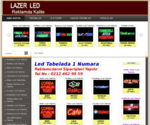 lazerled.net: Led Reklam Led Tabela Led Yazı - Led tabela led reklam led yazı
Led tabela ve led reklamlar 2 yıl garantilidir