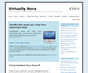 oregonvirtualassistant.com: At Your Service Cincinnati
Virtual assistant web site and blog