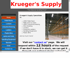 castersportland.com: Krueger's Supply
The Material Handling Experts