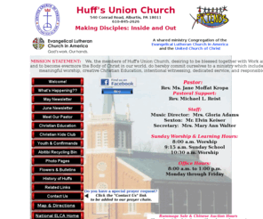 huffschurch.com: Huff's Union Church
The Homepage of Huff's Union Church, PA