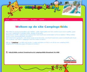 kidscampings.com: Gave, coole  en leuke campings | Campings4Kids
Campings4kids