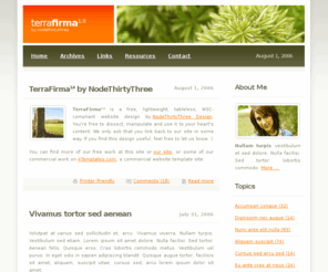 marcoblue.com: terrafirma1.0 by nodethirtythree
