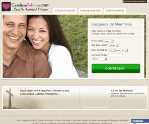 solteroscatolicos.org: Catolicos Solteros
Catolicos Solteros en Linea soltero catolico citas casamentero, catolicos anuncios personales y catolico chat. Bienvenidos al sitio de Web original para  Catolicos Solteros para citas catolicas, anuncios personales catolicos, actividades catolicas casamenteras, eventos catolicos, y noticias catolicas!