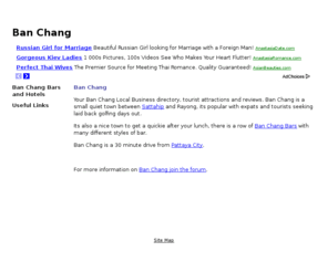 ban-chang.net: Ban Chang Bars and Hotels
Ban Chang business directory, tourist attraction, directions and reviews.