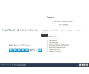 bethelsfamily.org: The Church at Bethel's Family
A Real Church for Real People!
14442 Fonmeadow
Houston, TX 77035
(713)729-0125